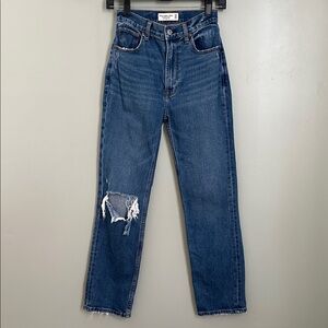 Abercrombie & Fitch Ankle Straight Jeans 24/00